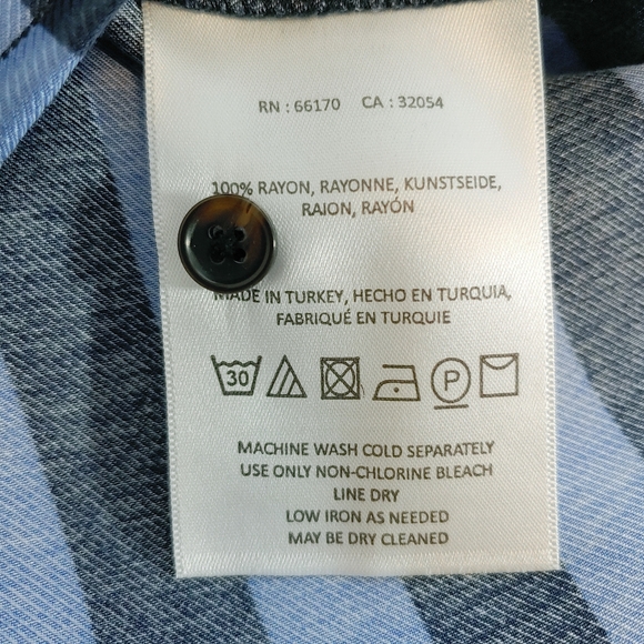 Maeve Anthropologie Breckenridge Striped Blouse Sz M - Picture 9 of 10